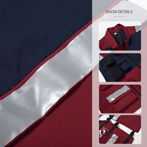 Gilet de sécurité réfléchissant pour la gestion des urgences avec logo personnalisé pour homme, gilet multipoches, équipement de premiers secours pour le travail - Product Image 2