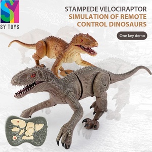 Modèle de <span class=keywords><strong>dinosaure</strong></span> électrique radiocommandé SY 2.4g <span class=keywords><strong>Jurassic</strong></span> <span class=keywords><strong>World</strong></span> Brutal Raptor RC, marche et course - Product Image 3