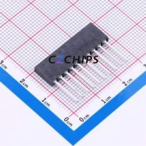SSQ-110-03-T-S Pin Socket Through hole Component (THT),P=2.54mm Connector 2.54mm Square Hole Through Hole Single Row - Product Image 2