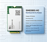 SIM8380G-M2 Adalah Modul Multi-Band 5G NR/LTE-FDD/LTE-TDD/HSPA+ untuk Komunikasi Data dengan Throughput Tinggi SIM8380G-M2