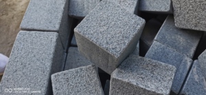 Hiện đại G603 <span class=keywords><strong>Granite</strong></span> đá cuội pavers <span class=keywords><strong>grey</strong></span> <span class=keywords><strong>Cobble</strong></span> giá cho phong cách đường lái xe thiết kế - Product Image 3