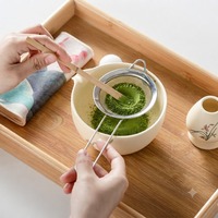 Ensemble de bols à matcha en céramique durables OEM en gros avec fouet en bambou pour les amateurs de cérémonie du thé