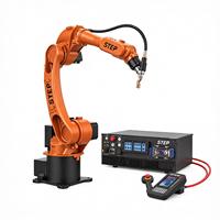 Vente Flash : Bras Robotisé de Soudage à 6 Axes, Charge Utile de 12 kg, Robot de Soudage Industriel, Portée du Bras de 1460 mm, Poste de Travail de Soudage