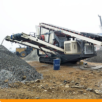 Alibaba 200-500TPH Achats en ligne Hongxing mobile Granit basalte rock crusher plant crawler mobile jaw crusher