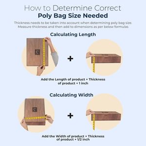 Poly <b>Bags</b> 6x9 Clear Resealable With Suffocation Warning For Shipping Packaging - Product Image 6