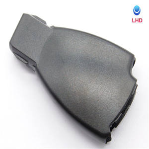 Mercedes w168 w202 w203 w208 w210, a b c e cl 3 botões caixa de embalagem de plástico preto concha chave do carro do benz do abs perfeito - Product Image 6