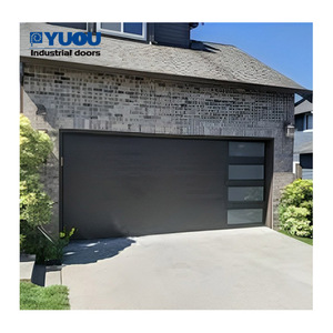 Portes <span class=keywords><strong>de</strong></span> <span class=keywords><strong>garage</strong></span> sectionnelles automatiques en acier à levage <span class=keywords><strong>standard</strong></span> bon marché <span class=keywords><strong>de</strong></span> vente chaude pour les maisons - Product Image 4
