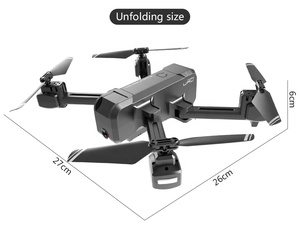 Fimi — Drone HOSHI HS107, avec double caméra 4K WiFi FPV, flux optique, positionnement, hélicoptère RC quadcopte, <span class=keywords><strong>2020</strong></span> - Product Image 5