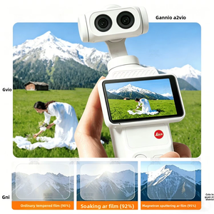 Protector de Pantalla de Vidrio Templado con Logotipo/Empaque Personalizado para Cámara de Video Insta360 Luna Ultra, Tamaño Pequeño, Anti-Rayones, Fácil de Instalar - Product Image 2