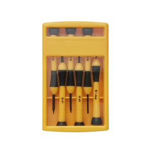Miniature Screwdriver Set 6 Pc Flathead Crosshead Phillips Head For Mobile Phone Computer Repair Tools - Product Image 5