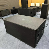 Subwoofer amplifié 8008, woofer de grand calibre, effet de basses puissantes pour les clubs, les discothèques, renforcement sonore basse fréquence