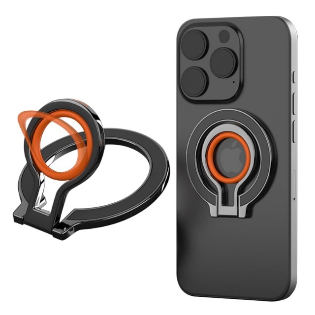 Strong Magnet 360 Degree Rotation Phone Holder for Newer Models Magnetic Ring Holder Grip Kickstand Compatible