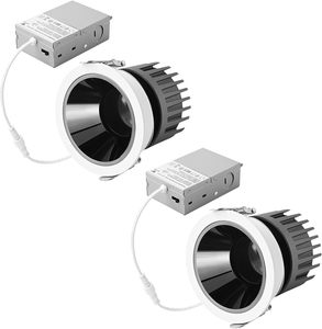 Modern Home Office Hotel Mall Indoor High Lumen Anti-Glare 20W COB LED Aluminum Recessed <b>Spotlight</b> 1400LM - Product Image 1