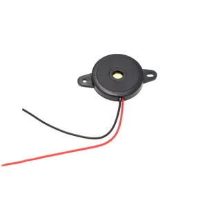 24mm 4khz piezo buzzer passive 3v electric buzzer with wire