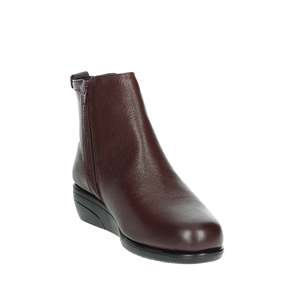 Botines de cuña para mujer Cinzia Soft, color burdeos, IV18843-NS - Product Image 4
