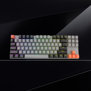 New BD87 <b>USB</b> Wired Mechanical <b>Keyboard</b> 87 Key LED Backlit With 17 Colors for PC Laptop ABS Plastic BD87 Wired RGB 75% Mechanical - Product Image 6