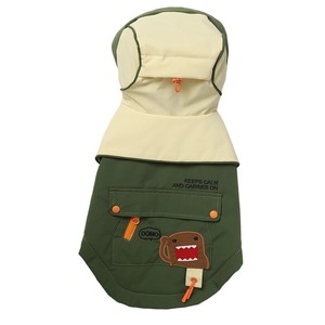 Chaqueta para Perro Hoopet, Acolchada de Algodón, con Capucha, Diseño de Bloques de Color, Ropa de Abrigo para Otoño e Invierno para Perros Pequeños - Product Image 3