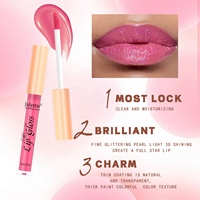 Best-seller Brillant à Lèvres Végétalien Longue Durée Glitter Lip Glaze Hydratant Repulpant Lip Glaze Sous Forme Liquide Vente en Gros