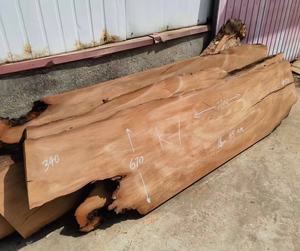 <span class=keywords><strong>Legno</strong></span> grezzo Kauri blocco macellaio da banco in <span class=keywords><strong>legno</strong></span> massello tavolo da pranzo lastra/tavolo con bordo vivo (parte superiore) - Product Image 1