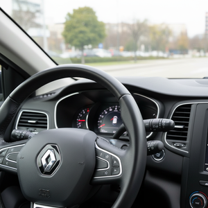 อะไหล่อิเล็กทรอนิกส์รถยนต์ Renault Megane 13+2 พิน รุ่น 7701471591 คันโยกไฟหน้าและแตร TR - Product Image 3