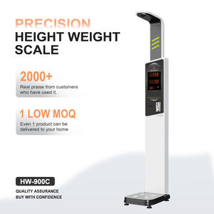 <span class=keywords><strong>Báscula</strong></span> de Peso Digital con Estadímetro de Altura de Materiales Nuevos para Uso Médico HW-900C, <span class=keywords><strong>Báscula</strong></span> de <span class=keywords><strong>Bioimpedancia</strong></span> con IMC y RS232 - Product Image 2