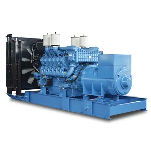 Low price Large power 50HZ silent type 630KW diesel generator 787.5KVA large power with MTU engine