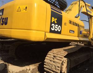 Excavadora de cadenas Komatsu PC350 usada de Japón con componentes principales como motor y bomba, modelo 2014, peso operativo de 32300 kg, 1.4 m - Product Image 6