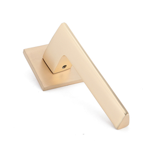 Manija de Puerta de Aleación de Aluminio de Estilo Europeo Moderno, Directo de Fábrica, con Acabado Antiguo de Lujo, Palanca Interna para Puerta Interior de Madera - Product Image 3