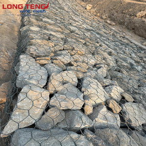 Galvanizli tel Pvc kaplı <span class=keywords><strong>Gabion</strong></span> örgü fabrikası <span class=keywords><strong>8x10</strong></span> 10x12 9x11 kutu boyutu 3X1X0.5 fabrika - Product Image 1