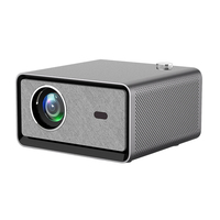 Projecteur intelligent HTP H90 1080p compatible 4K avec mise au point automatique, LED LCD, Android 9 et son stéréo HIFI pour home cinéma
