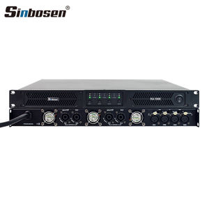 Sinbosen K4-1000 basse puissance 1u amplificateur professionnel <span class=keywords><strong>4</strong></span> <span class=keywords><strong>canaux</strong></span> <span class=keywords><strong>1000w</strong></span> classe d amplificateur - Product Image 4