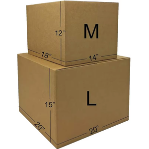 Boîtes rigides ondulées en carton ondulé du Vietnam, avec doublure en éponge, gaufrage et débossage, rectangulaires, faites à la main, pour cadeaux et artisanat, marque Ngoc Anh - Product Image 4