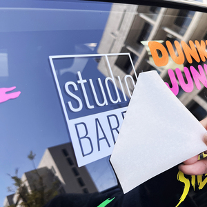 Chất lượng cao không thấm nước UV kháng xe decal xe Chữ dán lâu dài Vinyl chuyển cửa sổ xe dán - Product Image 4