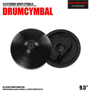 PD Black Silicone pratos de tambor eletrônico <span class=keywords><strong>OEM</strong></span> polegadas | Desempenho profissional passeio Hi-Hat Set | China fez acessórios de tambor - Product Image 6