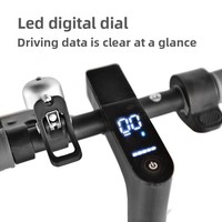 Scooter Eléctrico Portátil de Aventura, Motor de 350W, Batería de Litio, Alta Potencia, 150kg, Diseño Plegable de 8.5'', Luz LED, para Uso Todoterreno para Adultos