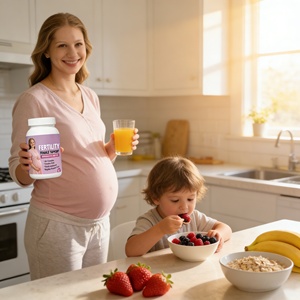 Cápsulas de Fertilidad Prenatal para Mujeres, Multivitamínico Capital de Propiedad Estatal <span class=keywords><strong>con</strong></span> Mioinositol y Folato para el Equilibrio Hormonal - Product Image 4
