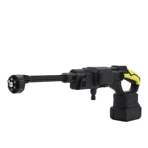 Nettoyeur de voiture sans fil à moteur sans balais, pistolet à eau multifonctionnel pour arroser les fleurs et usage domestique, machine de lavage de voiture à batterie au lithium - Product Image 1