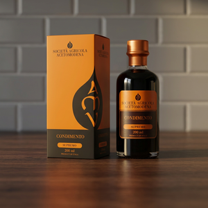 Vinaigre Balsamique Acetomodena Gran Riserva Suprême, Émilie-Romagne, 200 ml, Noir, Prêt à l'emploi, 12 Bouteilles par Boîte - Product Image 2