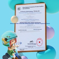 Casque de moto électrique certifié 3C pour enfants en ABS pour garçons et filles - Sécurité hiver/toutes saisons