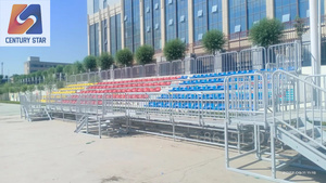 Outdoor Sports Stadium <strong>Grandstand</strong> Seat Audience Row Chair Bleachers Fast &amp; Safe Assembly Galvanized Steel Sports <strong>Grandstands</strong> - Product Image 6