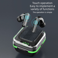 ANC + ENC 2026 Headphone Olahraga In-Ear TWS Nirkabel untuk V5.4 IPX-4 Tahan Air Waktu Putar 3-5 Jam