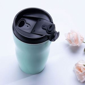 250 Ml Hot Selling <b>Double</b> <b>Wall</b> Thermal <b>Mug</b> Stainless Steel Tumbler Water Bottle Custom Logo Pea Shape With Lid - Product Image 6