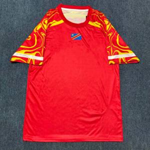 Jersey Sepak Bola Dewasa Serat Poliester Berkualitas Tinggi Kongo Piala Dunia 2026 - Product Image 1