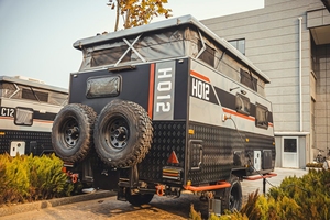 Caravane moderne de luxe de style européen, légère, tout-terrain, avec système de divertissement, pour le <span class=keywords><strong>camping</strong></span> en plein air - Product Image 3