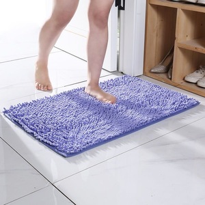 <span class=keywords><strong>FIGOO</strong></span> - Tapis de salle de bain extérieur moderne en chenille, antidérapant, absorbant l'eau, pour escaliers, toilettes, baignoire et douche - Product Image 5