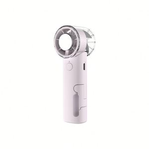 X418 New Rechargeable Ice Mini <b>Fan</b> Handheld Semiconductor Cooling <b>Fan</b> With <b>Clip</b> Buckle - Product Image 3