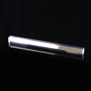 Hochwertige optische klare Saphir-Quarzglas-Prismen-Lichtleiter platte für Laser Ipl
