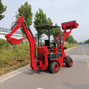 Mini <b>Backhoe</b> with Price <b>Tractor</b> <b>Backhoe</b>, Excavator Digger - Product Image 1