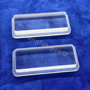 Fabricación CNC de alta precisión de sílice fundida pulida JGS2 placa cuadrada de cuarzo lente plana de cuarzo para una cámara - Product Image 4