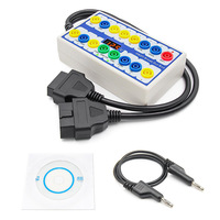 Detector de Protocolo OBDII Transfronterizo, Caja de Conexión OBD para Automóvil OLIVER, Compatible con 12V